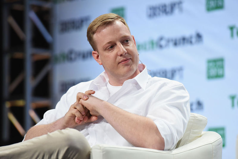 NEW YORK, NY - MAY 09: Adblock Plus CEO Till Faida speaks onstage during TechCrunch Disrupt NY 2016 at Brooklyn Cruise Terminal on May 9, 2016 in New York City. (Photo by Noam Galai/Getty Images for TechCrunch)